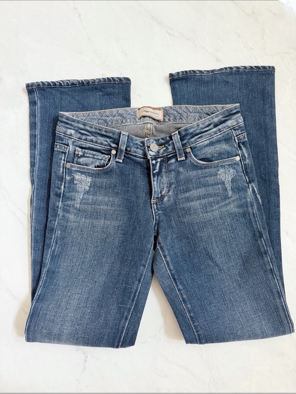 Paige Low Rise Bootcut Denim size 25